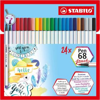 Stabilo sada Arty - Pen 68 brush - 24 ks