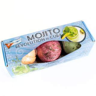 MALS Sada šumivých bomb do koupele - Mojito, 450g