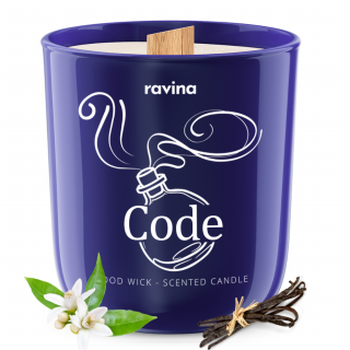 Ravina sojová svíčka - Code, 175g