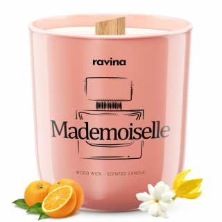 Ravina sojová svíčka - Mademoiselle, 175g