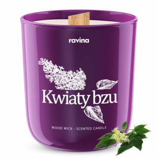 Ravina sojová svíčka - Šeřík, 175g