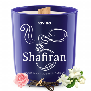 Ravina sojová svíčka - Shafiran, 175g