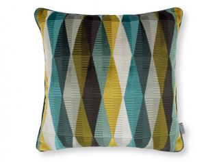 Sametový polštář Arzu Cushion Olivine Rozměry: 50 x 50 cm