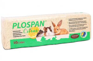 Plospan Classic CITRON, hoblinová jemná podestýlka, 16 litrů / 1 kg