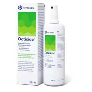 OCTICIDE Antiseptický kožní sprej - 50 ml / 250 ml OBJEM: 250 ml