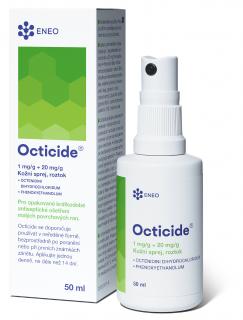 OCTICIDE Antiseptický kožní sprej - 50 ml / 250 ml OBJEM: 50 ml