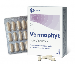 Vermophyt doplněk stravy, trávicí soustava - 30 kapslí