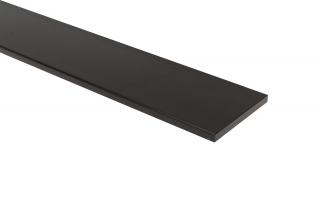 Plastová plotovka 100x10mm Barva: Černá