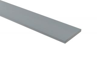 Plastová plotovka 100x10mm Barva: Světle šedá