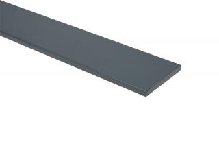 Plastová plotovka 100x10mm Barva: Tmavě šedá