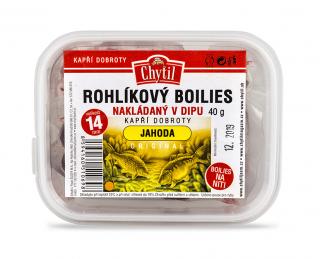 Chytil Rohlíkový boilies v dipu 14 mm, 60 g příchuť: Halibut