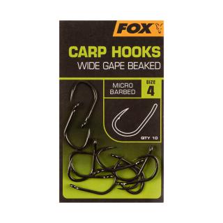 Háčky Fox Wide Gape Beaked Carp Hooks Háčky velikost: 6