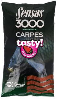 Krmení 3000 Carp Tasty Strawberry (kapr jahoda) 1kg