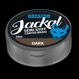 Kryston potahované šňůrky  20m Varianta: Jackal Dark 20lb 20m