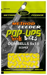 Lorpio - Hook Baits Pop Up Dumblles 5x10mm Scopex 15g