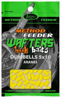 Lorpio - Hook Baits Wafters Dumblles 5x10mm Ananas 15g