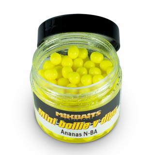 Mikbaits mini boilie v dipu 50ml Varianta: Ananas NBA