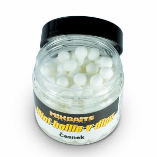 Mikbaits mini boilie v dipu 50ml Varianta: česnek