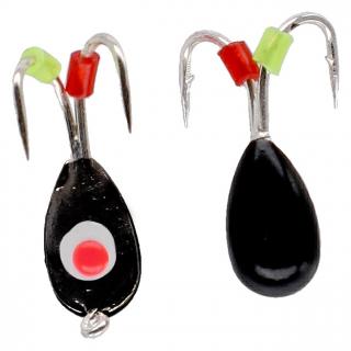 Nástraha - ICE BUG BLACK- BLACK-4mm - bal.4ks