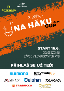 Podložka NA HÁKU CUP 2024 - startovné do závodu