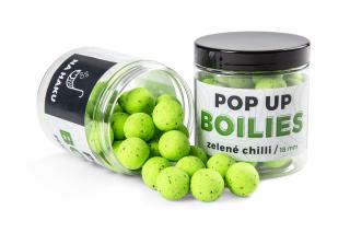 POP UP BOILIES NA HÁKU - ZELENÉ CHILLI 18mm