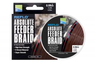 Preston Innovations Absolute Feeder Braid 150 m Průměr: 0,08 mm