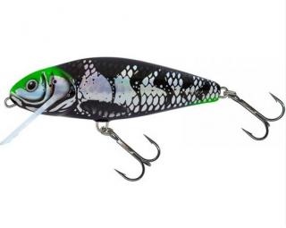 Salmo wobler floating perch - Holo dark green head 8cm, 12g