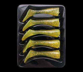 Shad 11 Replacement Tails 5 ks Golden Shinner