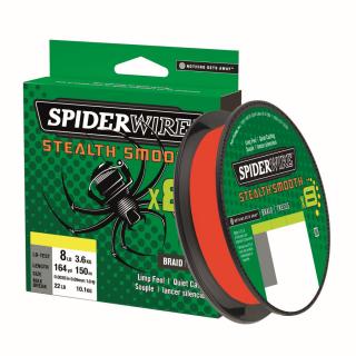 Šňůra Spiderwire Stealth Smooth 8 Červená 150m Varianta: STEALTH SMOOTH8 ČERVENÁ 150M 0,13MM 12,7KG