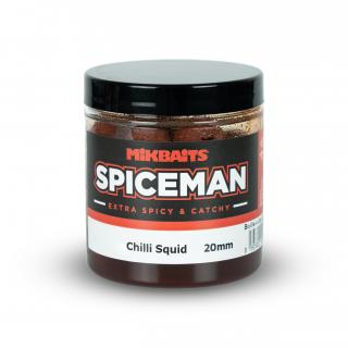 Spiceman boilie v dipu 250ml - Chilli Squid Varianta: Chilli Squid 20mm