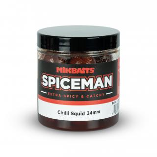 Spiceman boilie v dipu 250ml - Chilli Squid Varianta: Chilli Squid 24mm