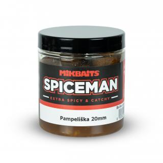 Spiceman boilie v dipu 250ml - Pampeliška Varianta: Pampeliška 20mm