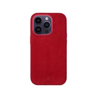 ALCANTARA kryt s MagSafe na iPhone 14 Plus - Red