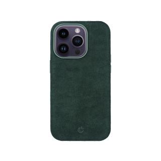 ALCANTARA kryt s MagSafe na iPhone 14 Pro Max - Green