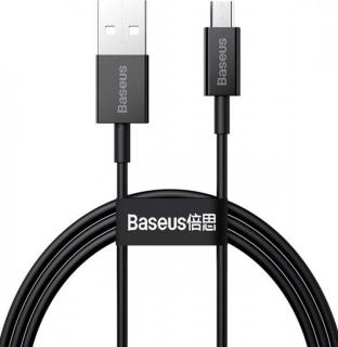 Baseus CAMYS-01 Superior Fast Charging Datový Kabel MicroUSB 2A 1m Black