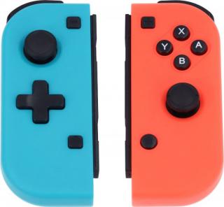 Bezdrátový levý a pravý ovladač Joy Con pro Nintendo Switch Modrý/Červený