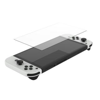 DOBE 2ks ochranné tvrzené sklo proti otiskům prstů pro Nintendo Switch Oled Transparentní