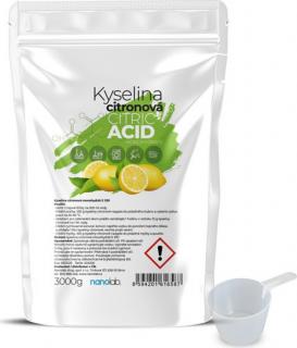 Kyselina citronová 3 kg