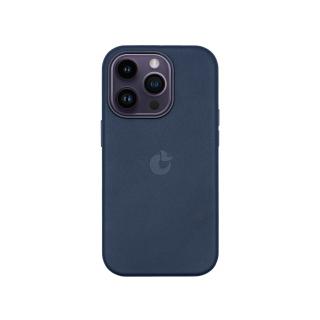 LEATHER kožený kryt s MagSafe na iPhone 12 mini - Navy Blue