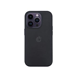 LEATHER kožený kryt s MagSafe na iPhone 12 Pro - Midnight Black