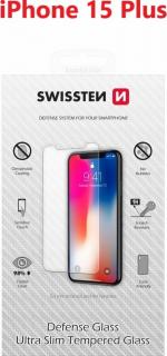 Ochranné temperované sklo swissten pro apple iphone 15 plus re 2,5d