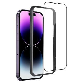 Ochranné tvrzené 3D sklo na displej na iPhone 11 Pro Max (včetně aplikačního rámečku)