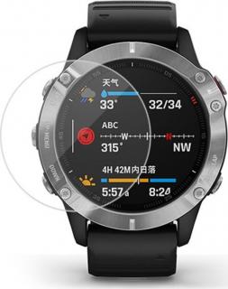 Ochranné tvrzené sklo pro Garmin Fenix 6S Transparentní