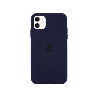 SILICON silikonový kryt na iPhone 11 - Deep Blue