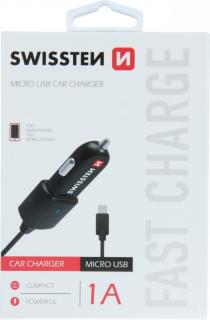 Swissten cl autonabíječka micro usb 1a power