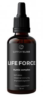 Supportelixir LIFE FORCE humic complex, 50 ml. Komplex huminových a fulvových kyselin.