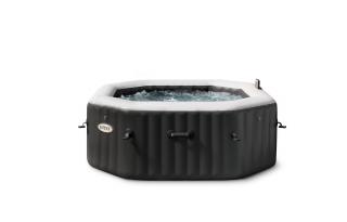 INTEX ONYX BLACK OCTAGON COMBO SPA SET 28458