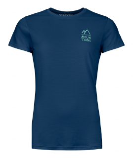 120 Cool Tec Mtn Duo T-shirt Womens | Deep Ocean, Ortovox Velikost: L