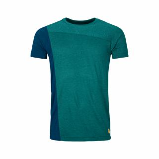 170 Cool Vertical T-shirt Mens | Pacific Green Blend, Ortovox Velikost: M