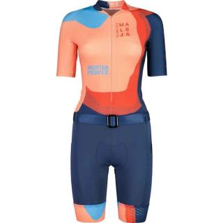 Maloja Dres AmiataM.Racebody_midnight rainbow Velikost: L